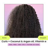 Curl Care Hair Oil Vial