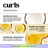 Curls + Argan, Coconut & Vitamin E Oils Shampoo