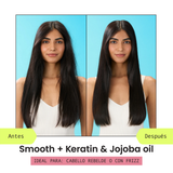 Smooth + Keratin & Jojoba Oil Shampoo